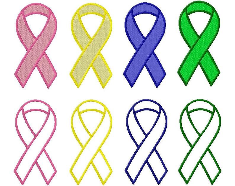 Cancer Awarness embroidery Upgrade