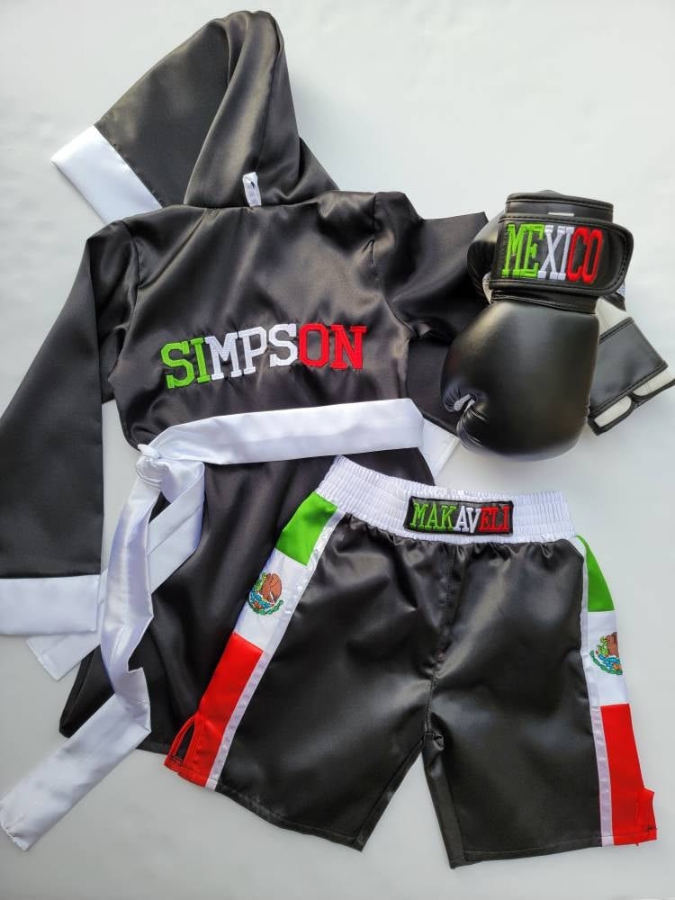 Champion Kids Boxing Set: Robe, Shorts & Gloves (2T, 3T, 4T, 5T)