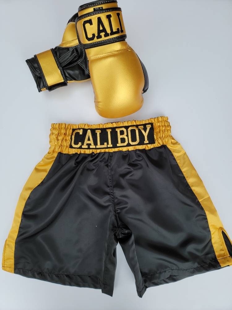 Personalized Boxing Halloween Costume Set (Sizes 3T, 4T, 5T)