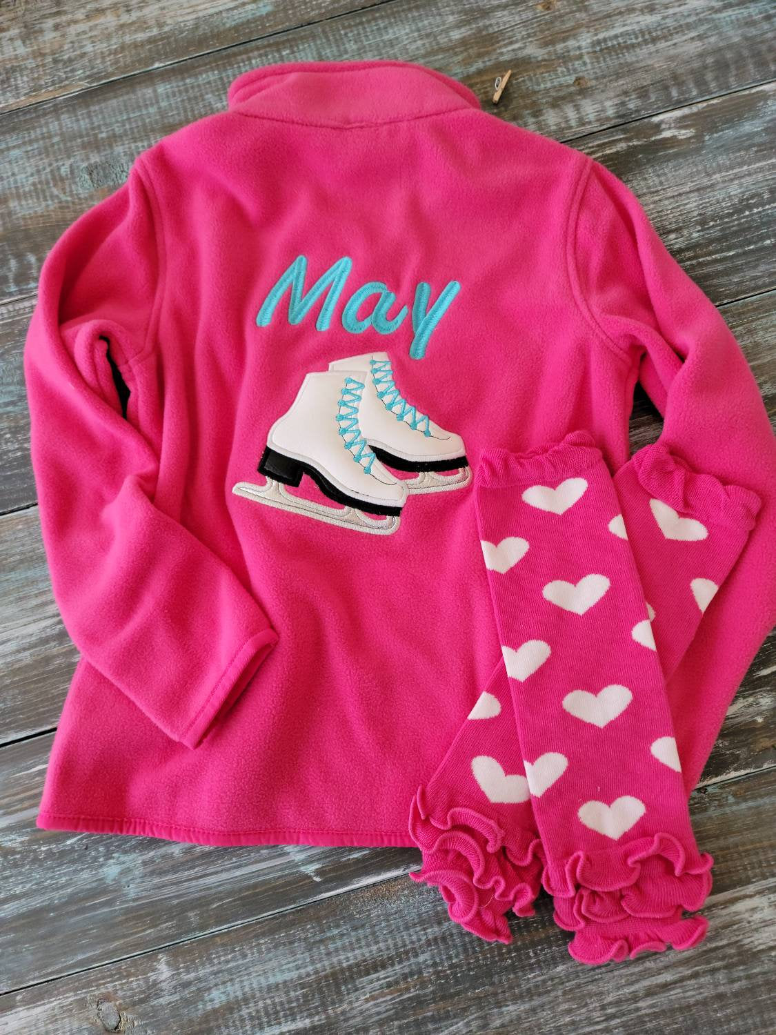Customized Ice Skating Jacket for Girls with name embroidered (only jacket!)