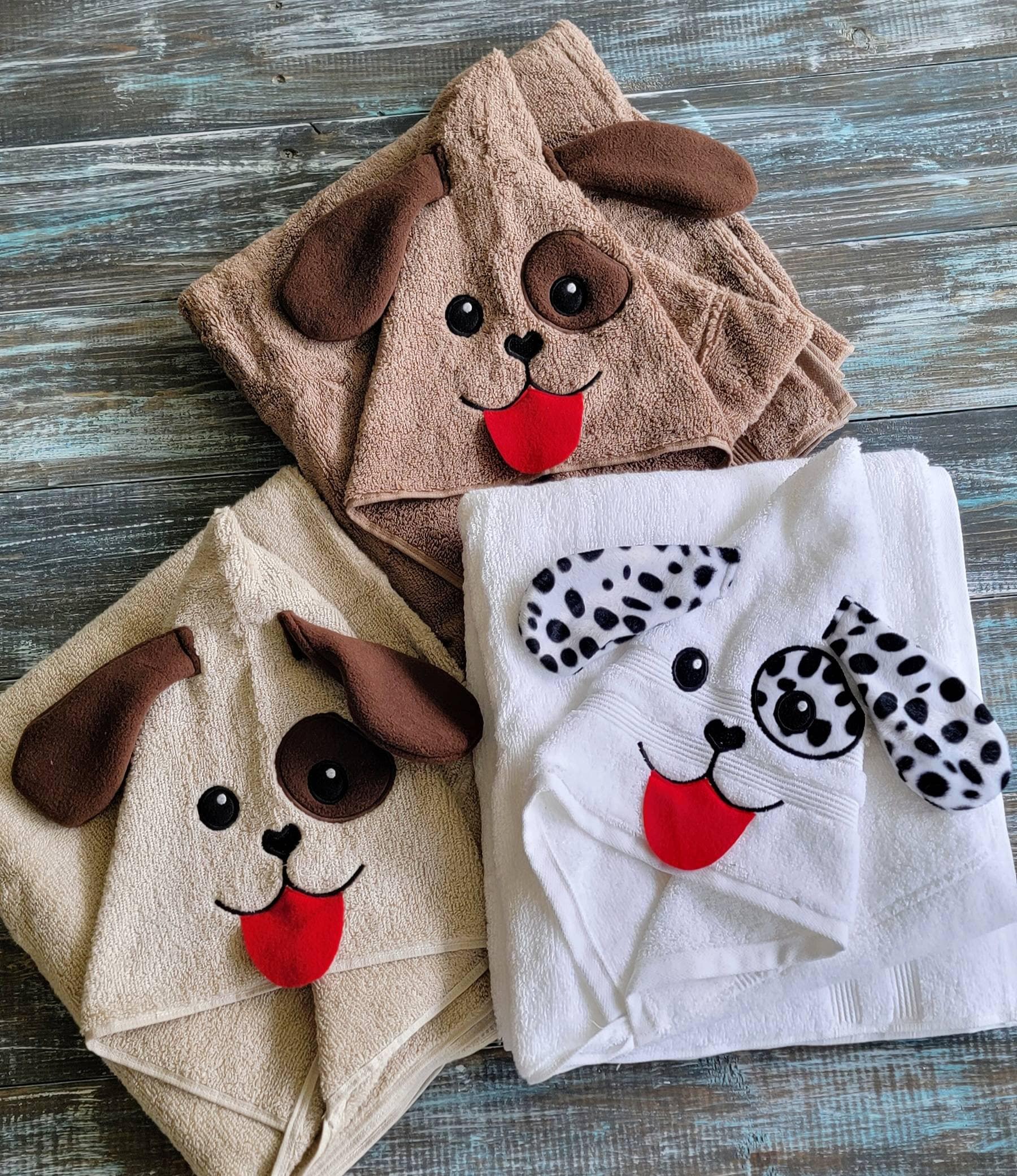 Puppy Paradise: Kids' Hooded Fun Bath Towel