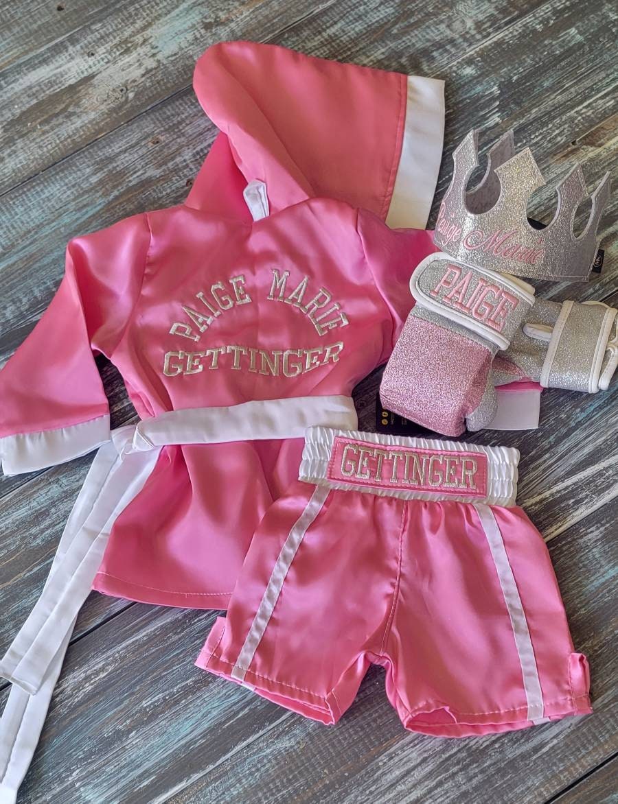 Royal Baby Boxing Set: Personalized Robe, Shorts, Gloves, and Crown