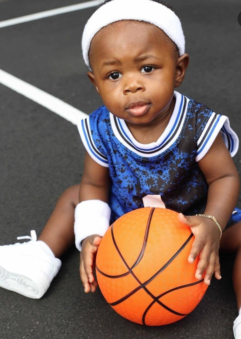 Baby Basketball Jersey and Shorts Set
