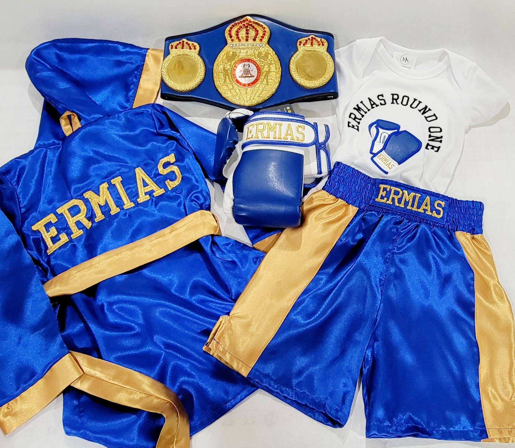 Little Champ's First Birthday Boxing Set