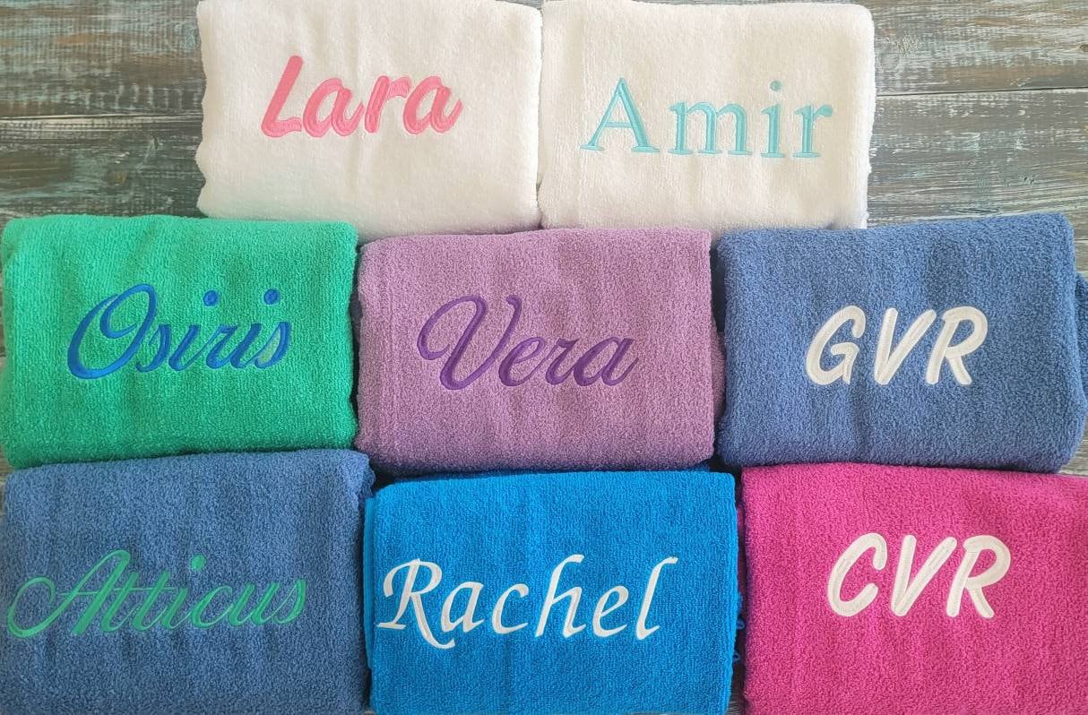 Unwrap Joy: Personalized Bath Towel, a Special and Unique Christmas Gift!