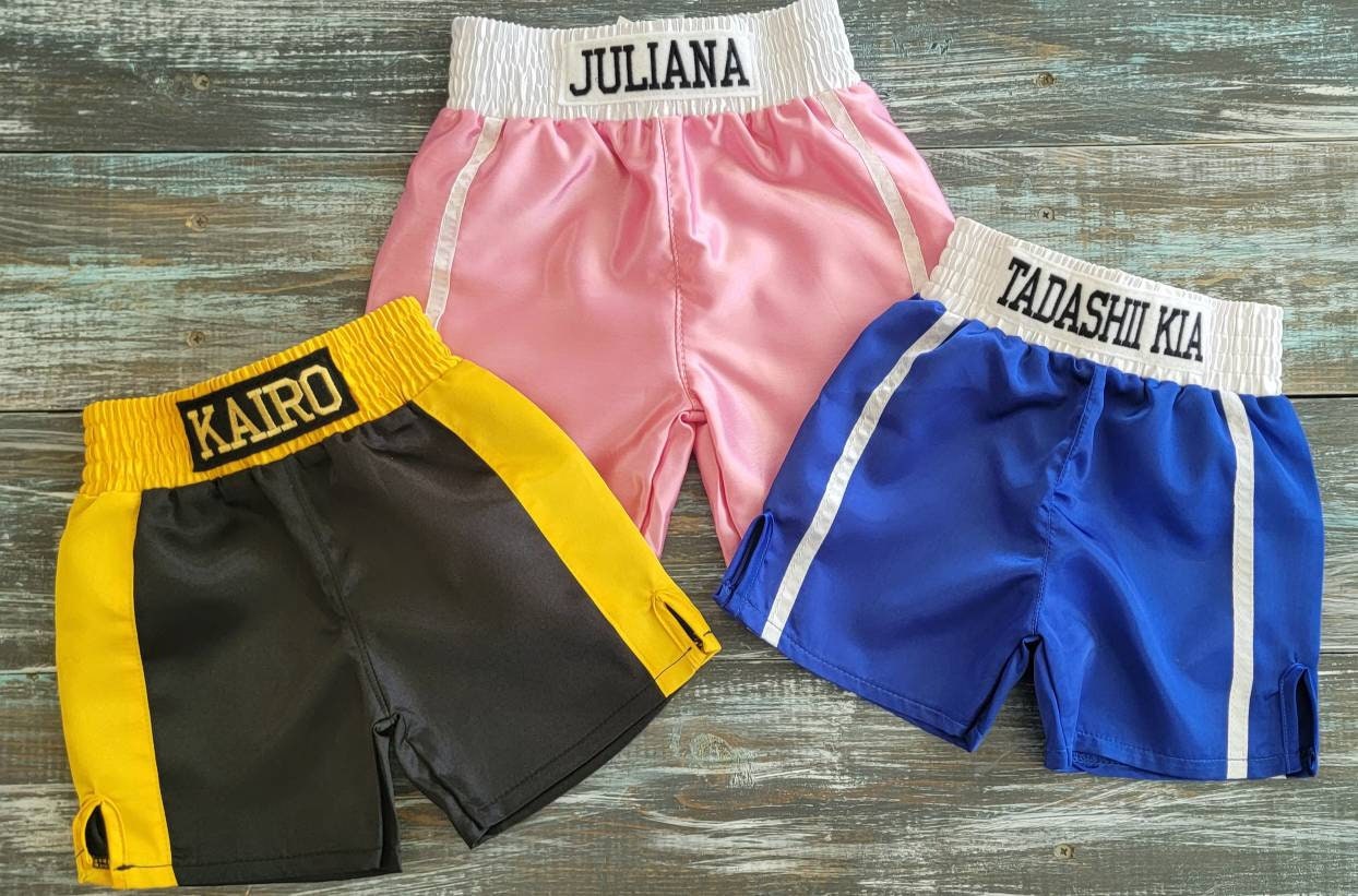 Personalized Baby & Kids Boxing Shorts (TRUNKS ONLY)