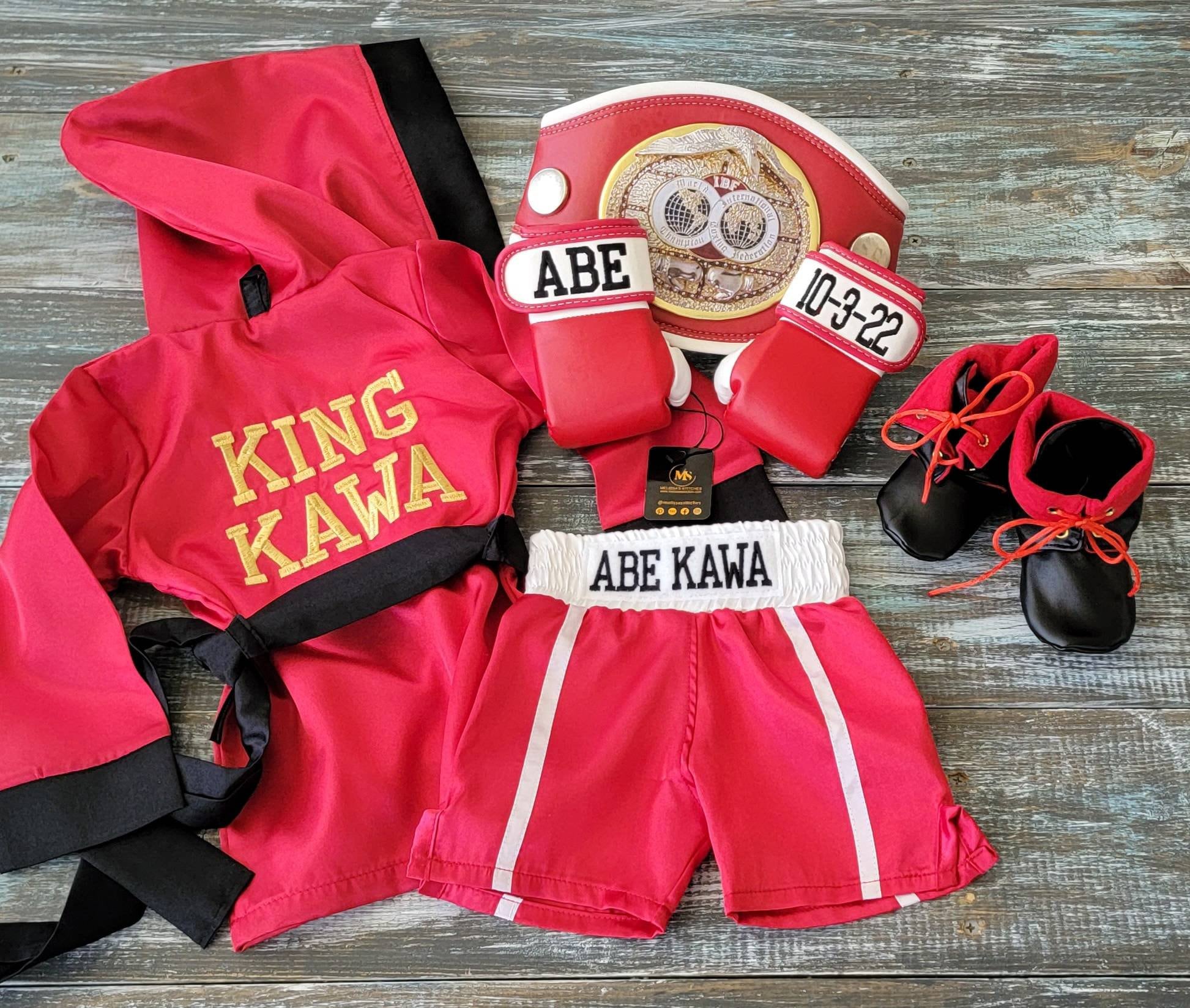 Baby's First Boxing Set: The Perfect Costume for Little Fighters