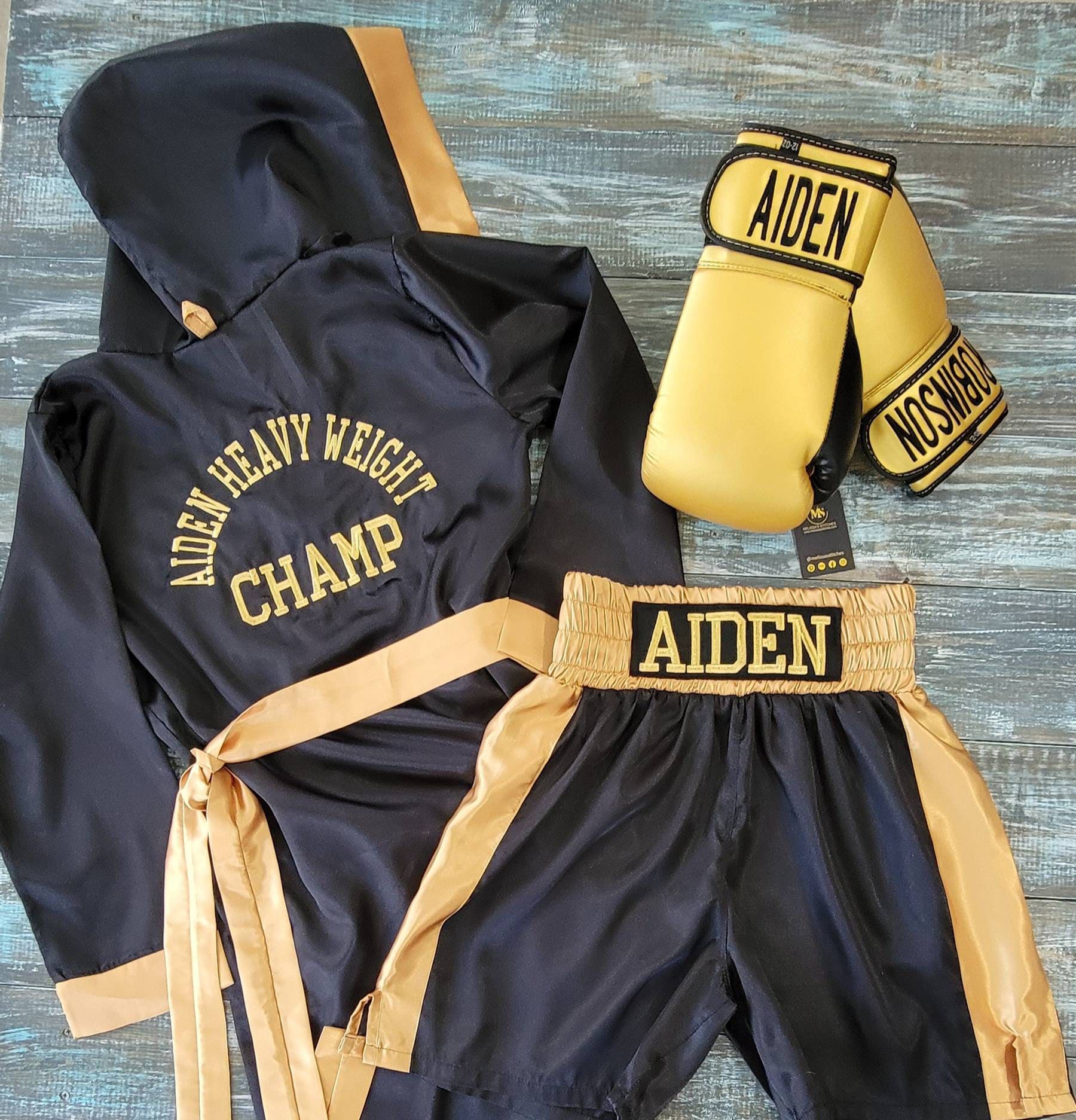 Kids Boxing Set: 2T, 3T, 4T, 5T Sizes