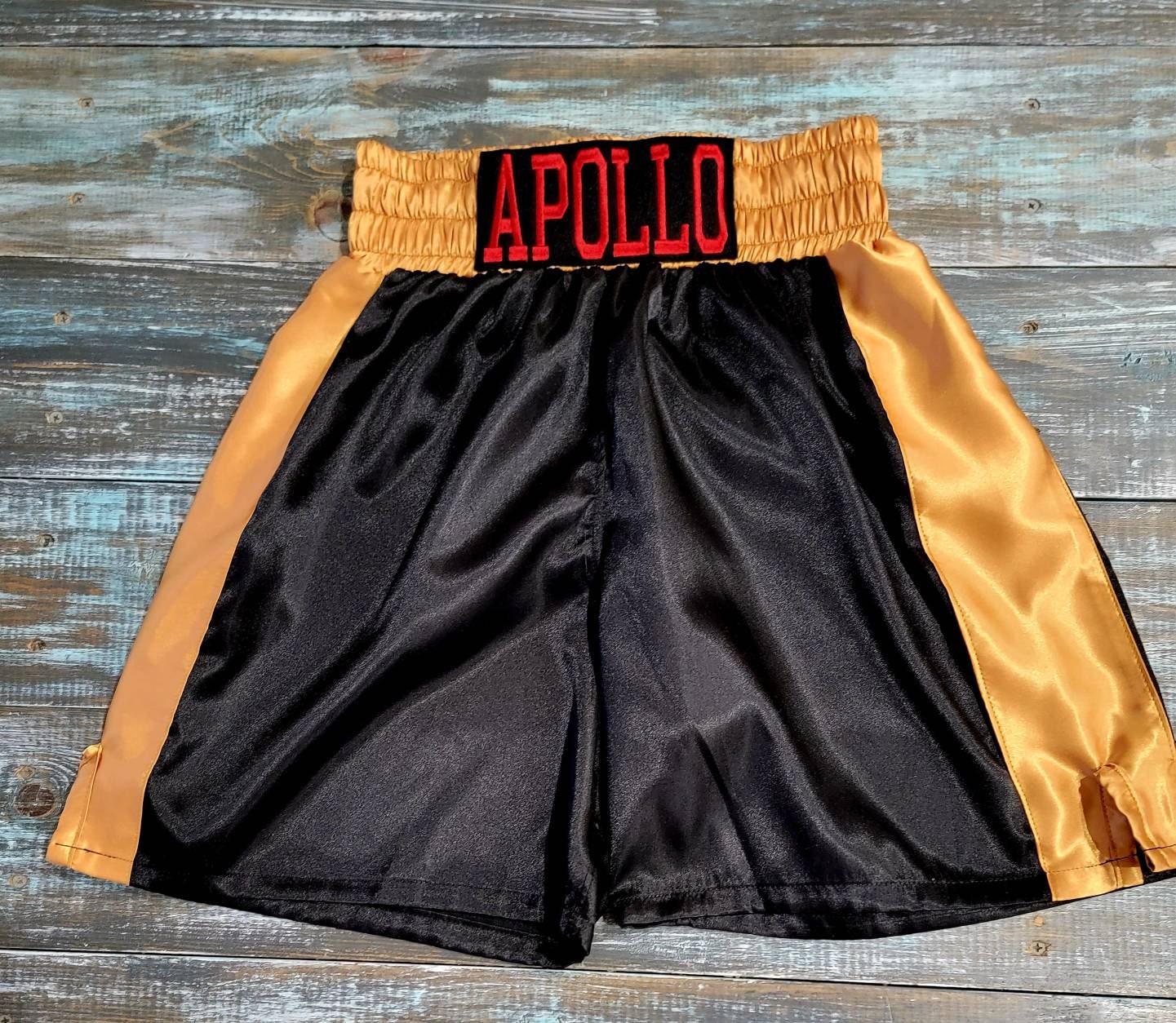Personalized Youth Boxing Trunks for Boys and Girls