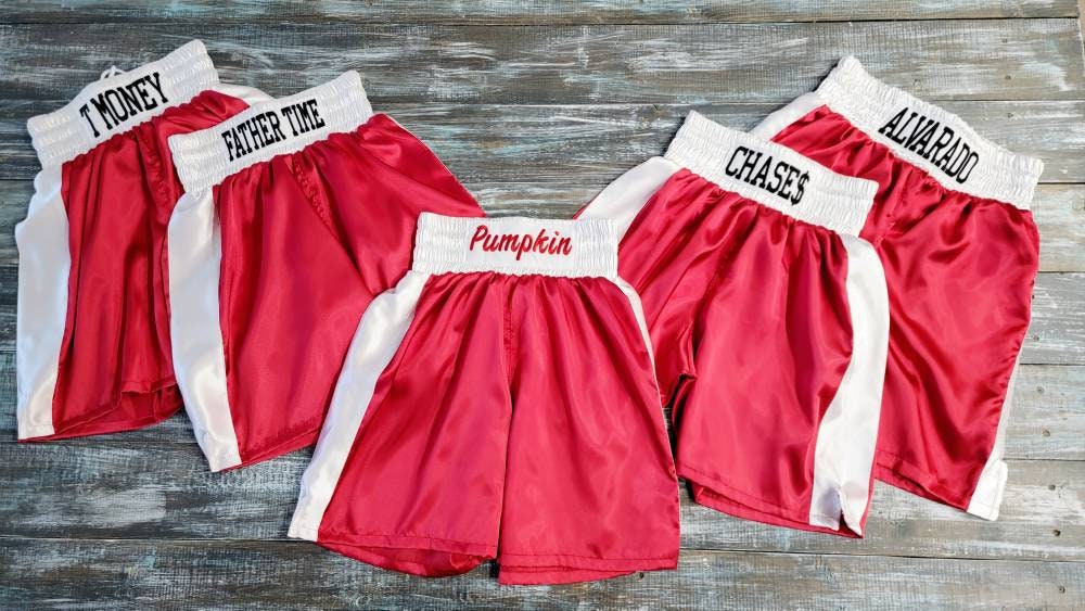 Personalized Adult Boxing Trunks/ Boxing Shorts for Adults