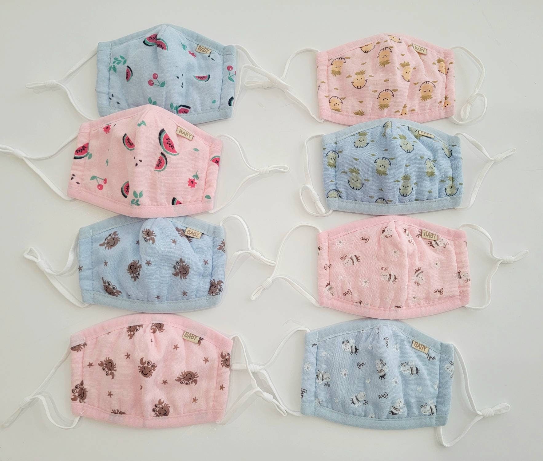 Back to school sale buy 2 get 1 free toddler face masks/small face masks
