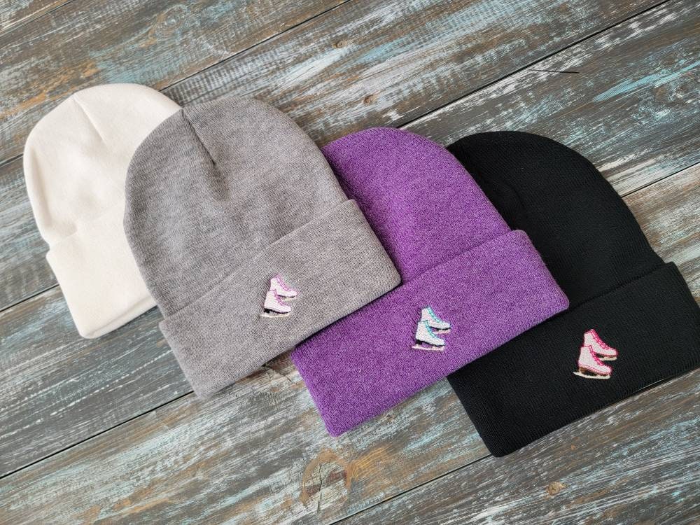 Ice skating Beanies