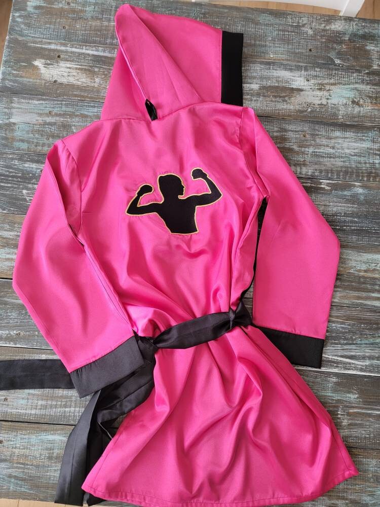 Personalized Adult Boxing Fighter Robe - Unleash Your Inner Champion!