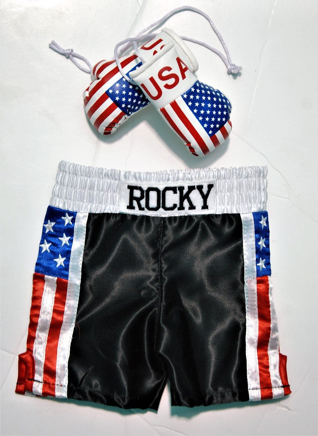 Newborn Boxing Set: Personalized Gloves and Shorts