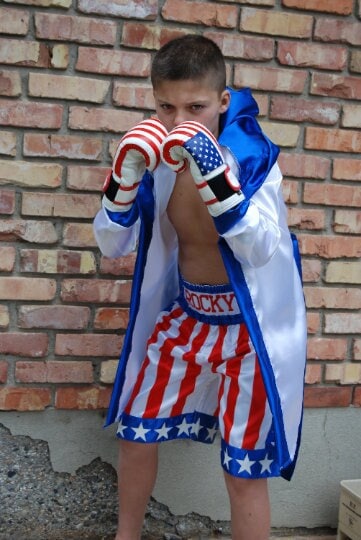 Youth Boxing Warrior Robe – The Ultimate Style Statement (Robe Only)