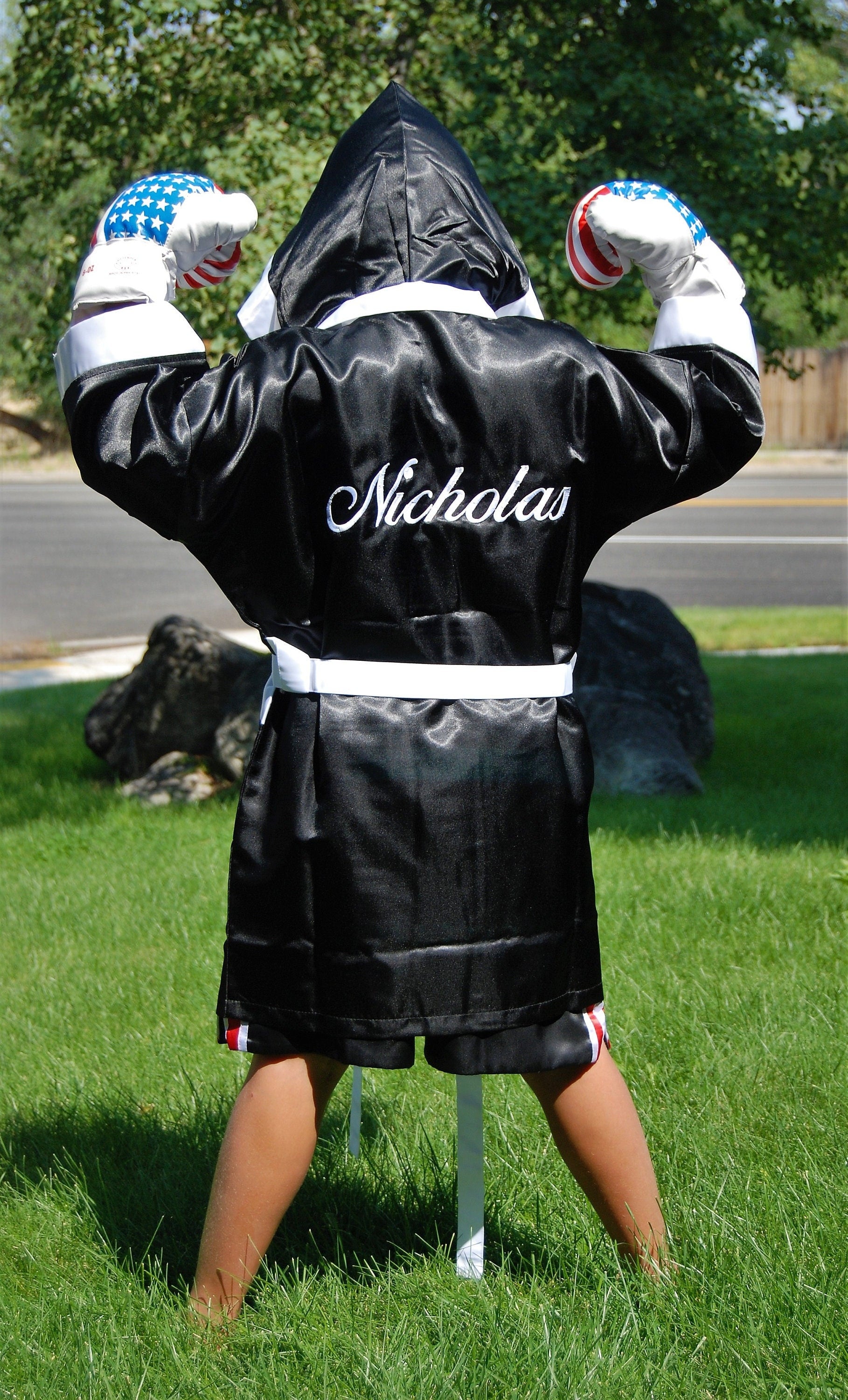 Champion's Choice: Adult Boxing Fighter Robe (Robe Only)