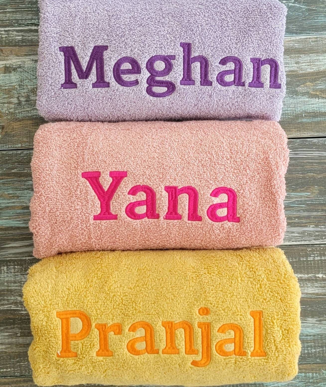 Personalized Towels for Every Stage: From Preschool to College