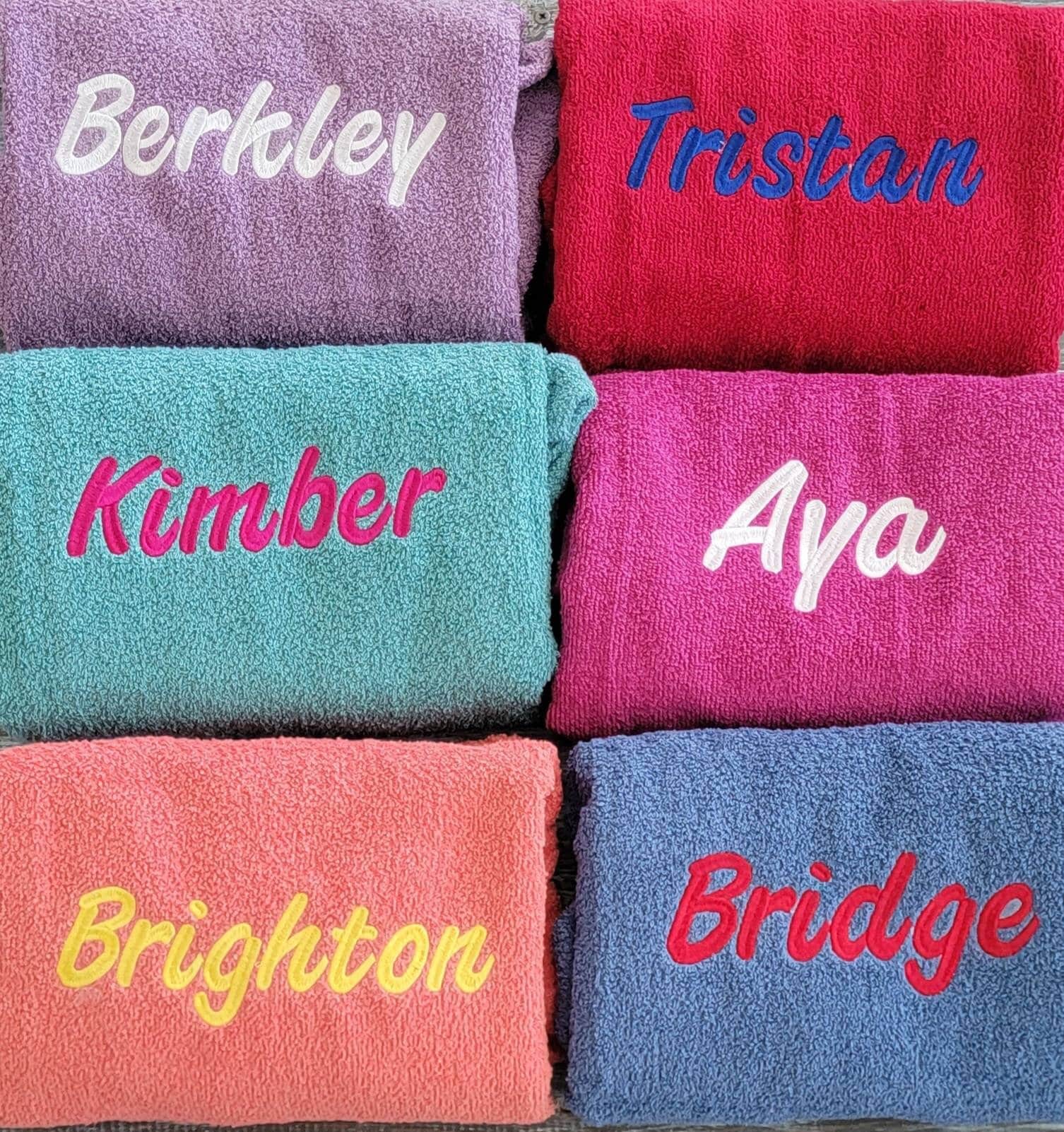 Personalized Hooded Bath Towel