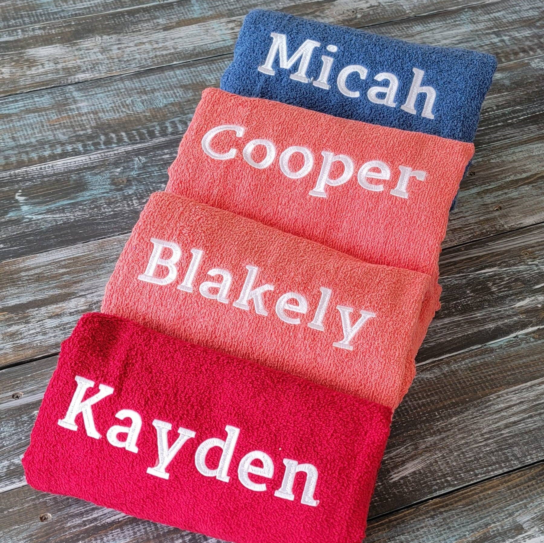 Personalized Monogram Magic: Hooded Bath Towel
