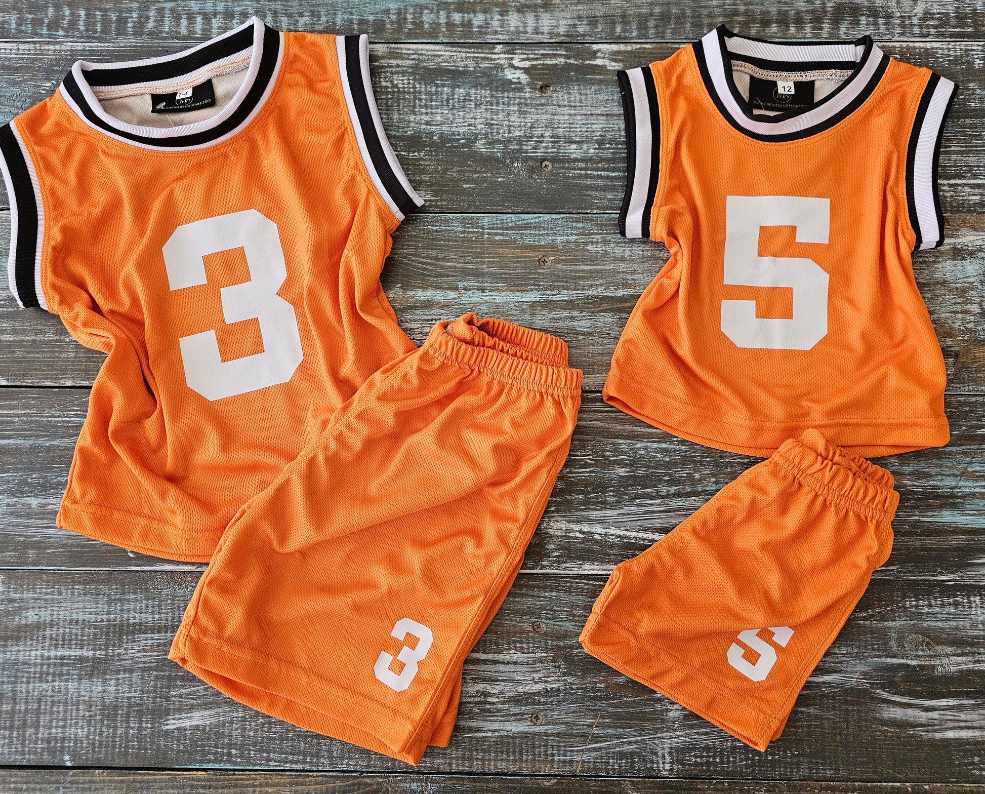 Baby Personalized Basketball Jersey, Shorts or Set: Jersey, Shorts, Ball, and Sweatband Combo!