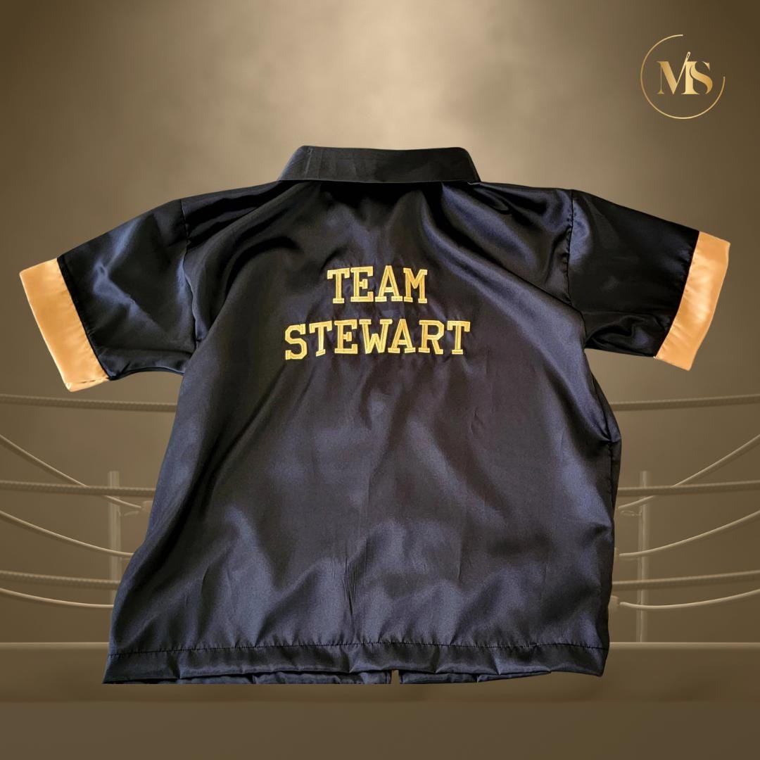 Adult Boxing Coach Jacket with Zipper and 2 Pockets Personalized with Embroidery