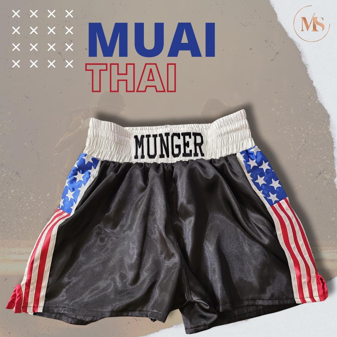 Personalized Adult Muai Thai Shorts
