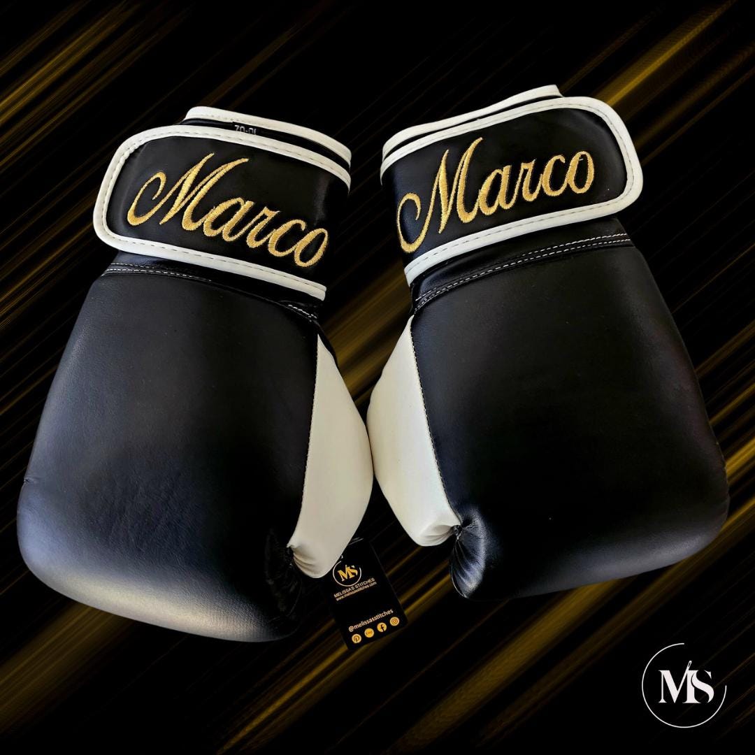 Crafted for Champions: Adult Personalized Boxing Gloves