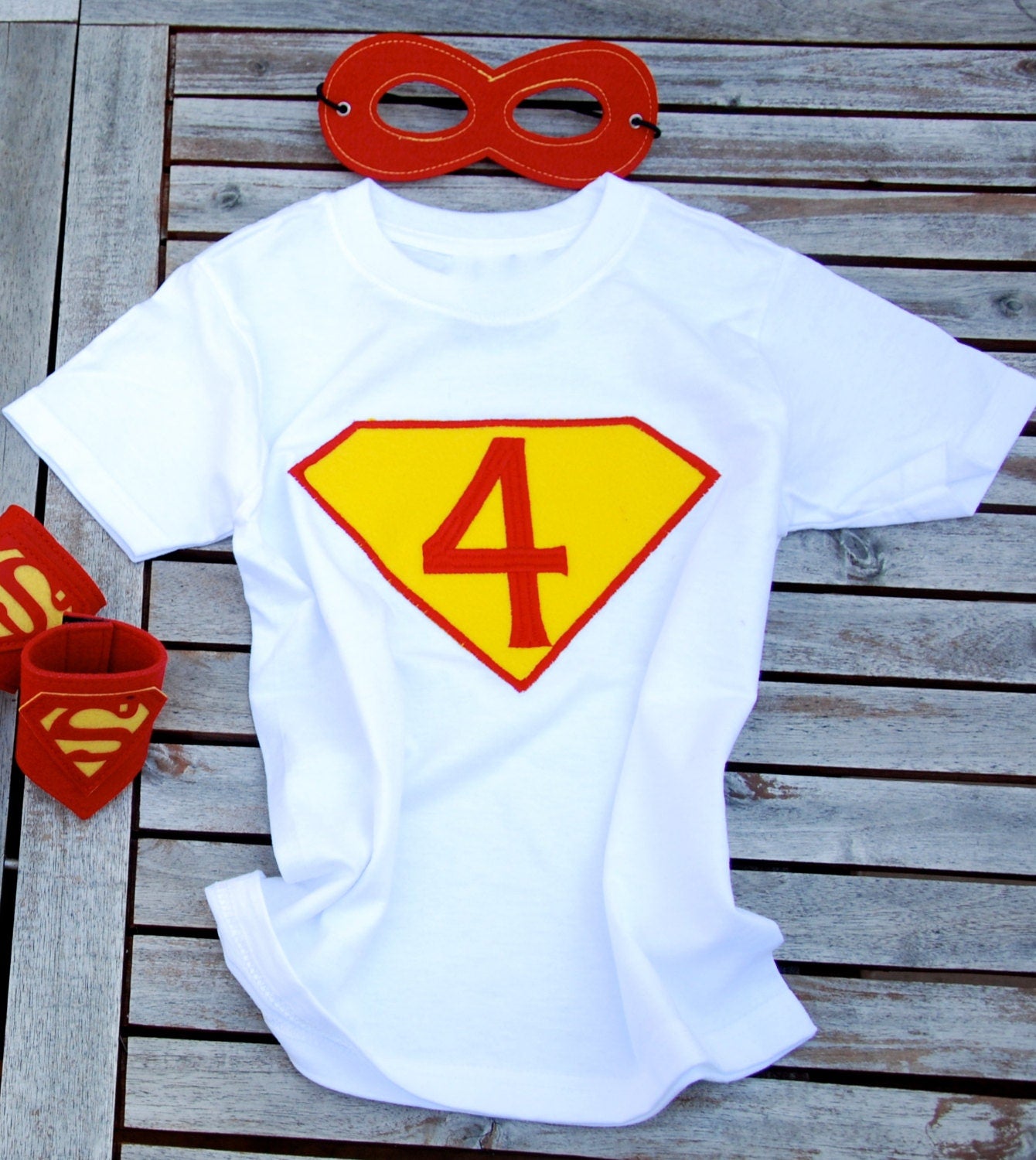 Super Hero Birthday T-shirt