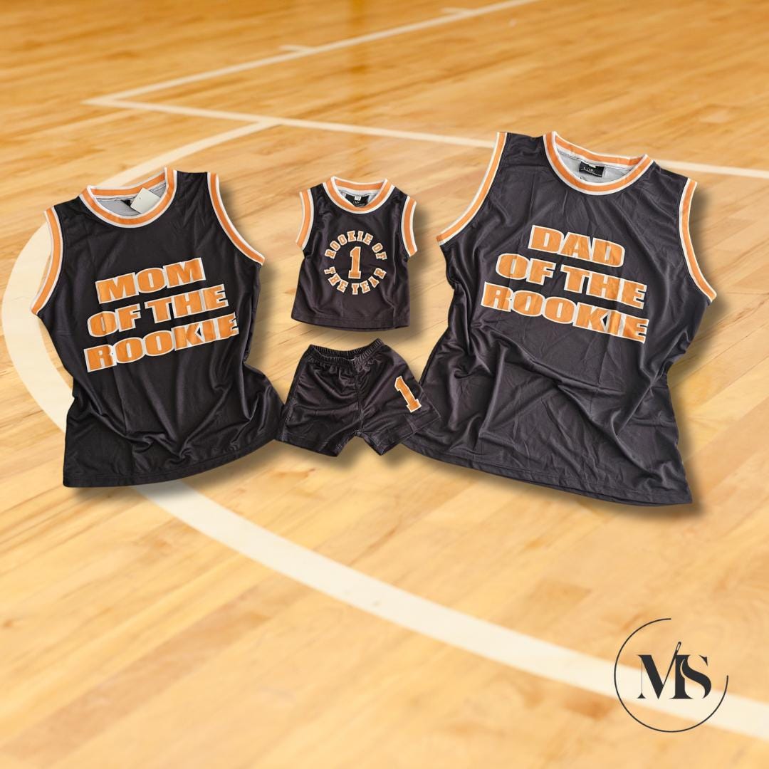 Rookie of the Year: Personalized Family Basketball Set