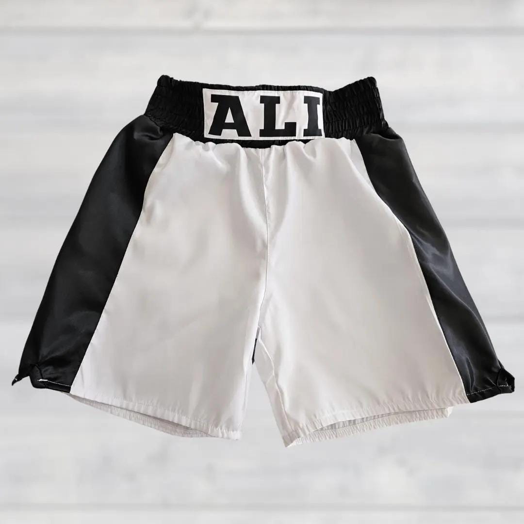 Youth or Adult Personalized Boxing Trunks (Shorts Only)
