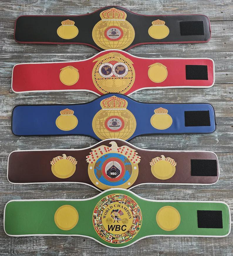 Kids' Replica Boxing Championship Belt – The Perfect Champion's Accessory (BELT ONLY)