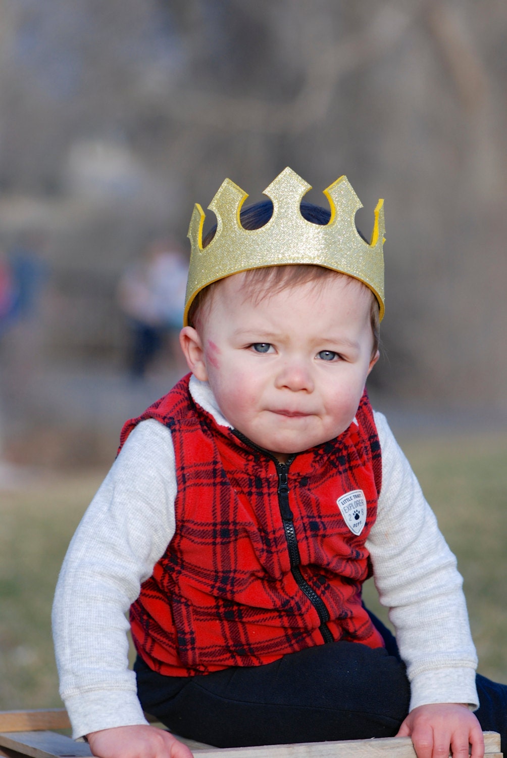 Baby king crown