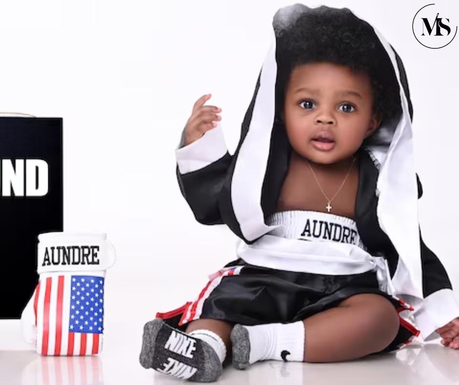 Custom Kids Flag Themed Boxing Set – Personalized Robe Shorts & Gloves Complete Set