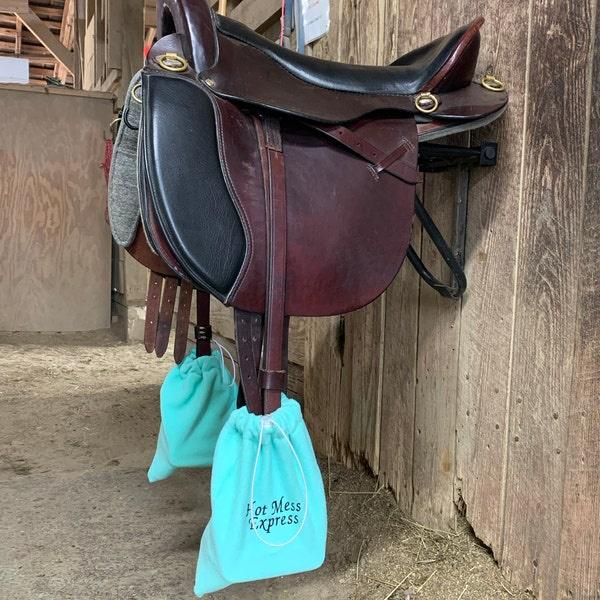 Personalized Stirrup Protection Bag